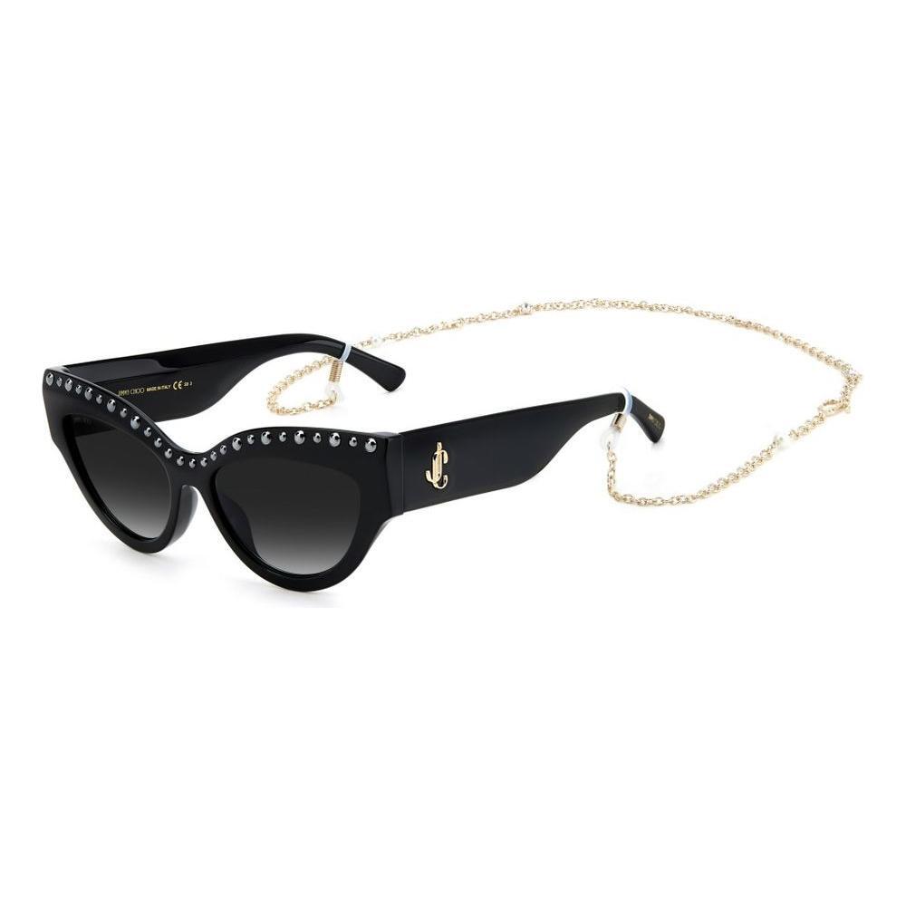 Jimmy Choo Black Acetate Sunglasses