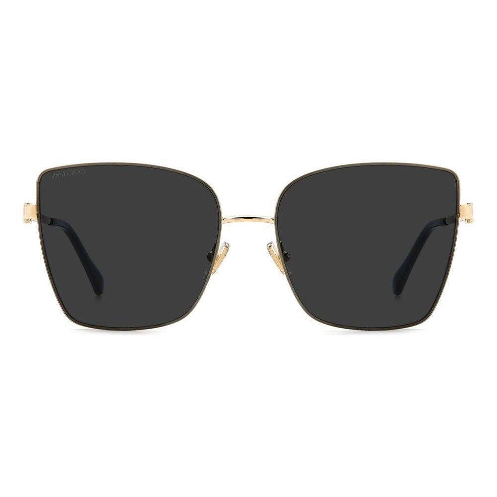 Jimmy Choo Gold Metal Sunglasses