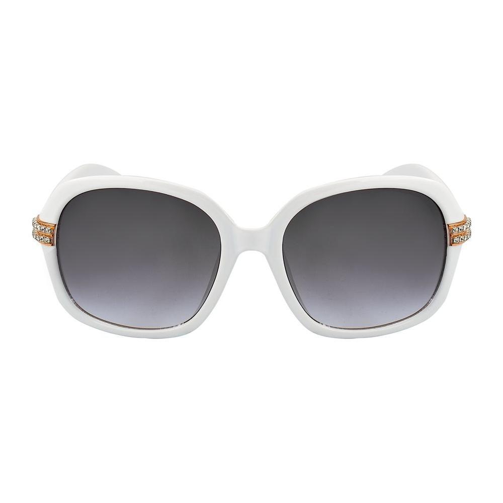 Guess White Resin Sunglasses