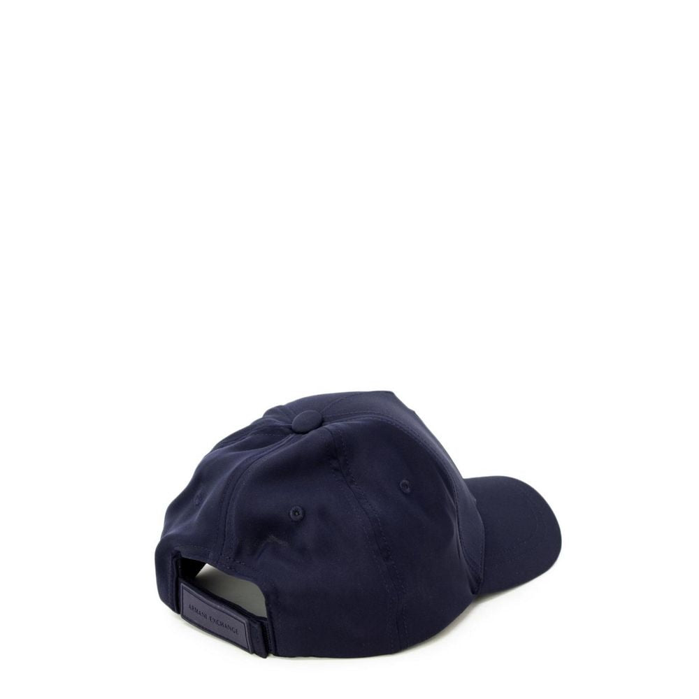 Armani Exchange Blue Polyester Caps Baseball Hat AR-2788900010-UNI
