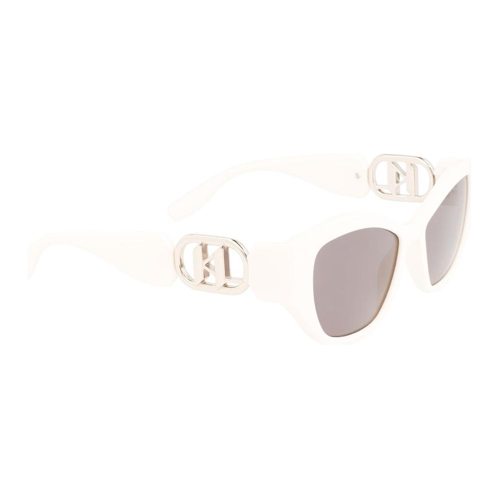 Karl Lagerfeld White Injected Sunglasses