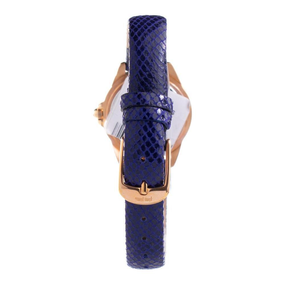 Folli Follie Blue Leather Dress Watch