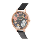 Olivia Burton Black Artificial Leather Watch OBOB16BF31AC