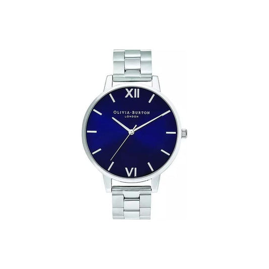 Olivia Burton Silver Stainless Steel Watch