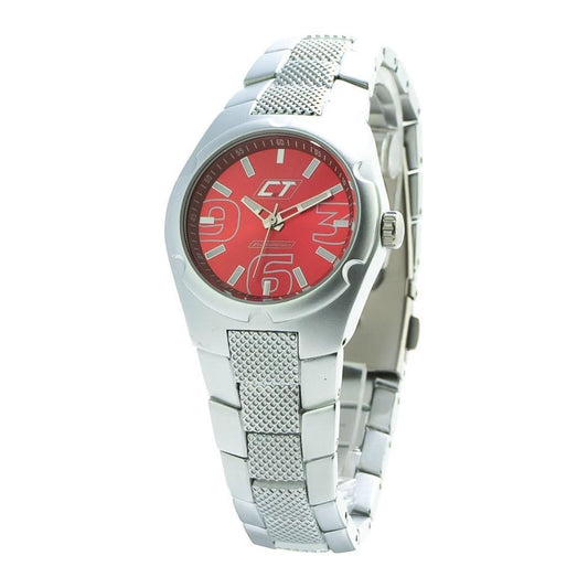 Chronotech Silver Stainless Steel Watch