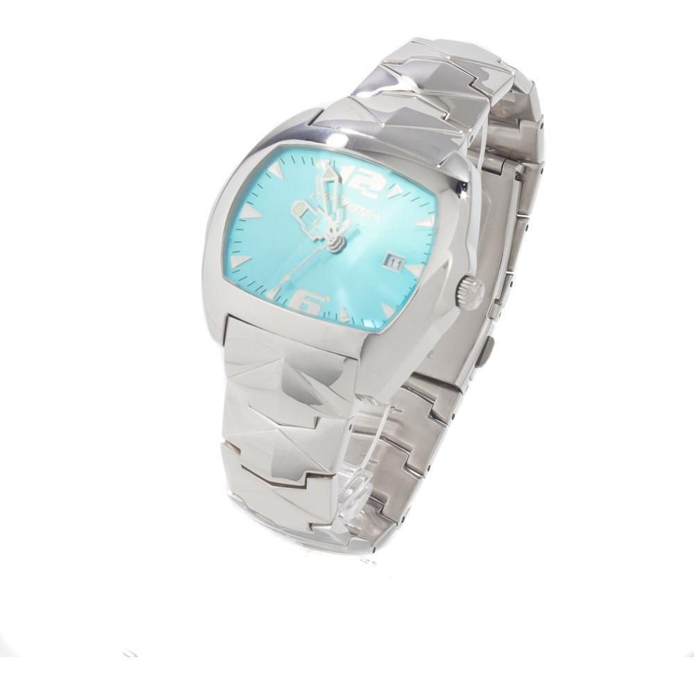 Chronotech Silver Stainless Steel Dress Watch