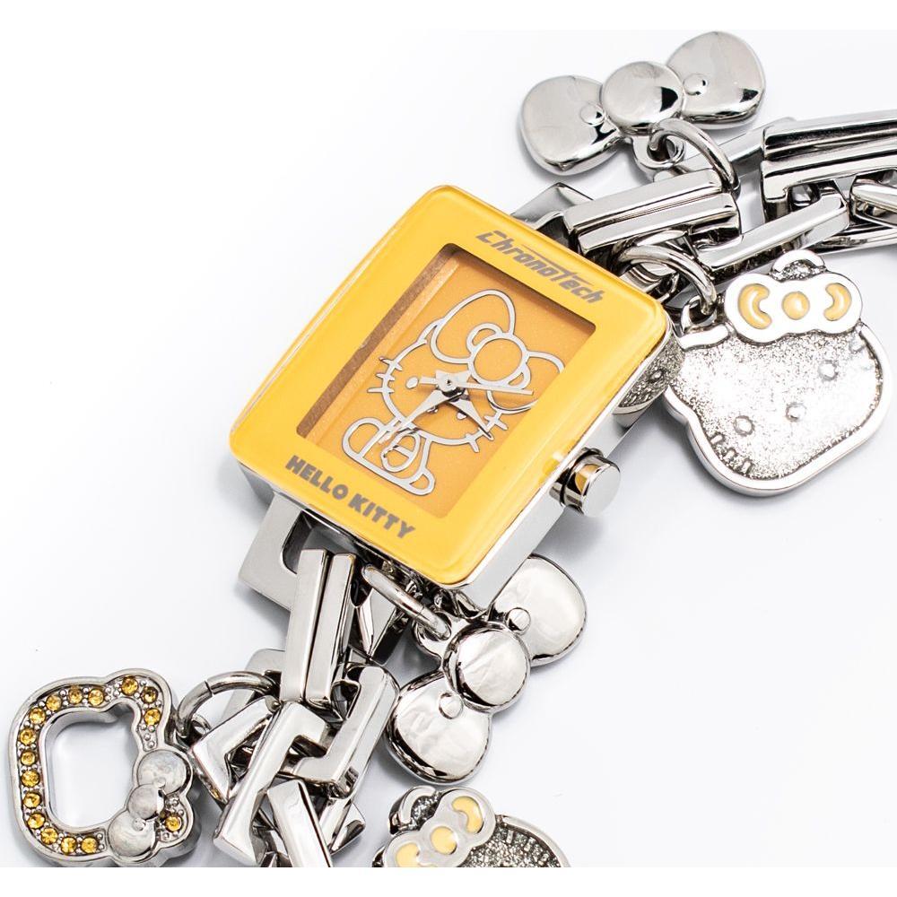 Chronotech Silver Stainless Steel Dress Watch