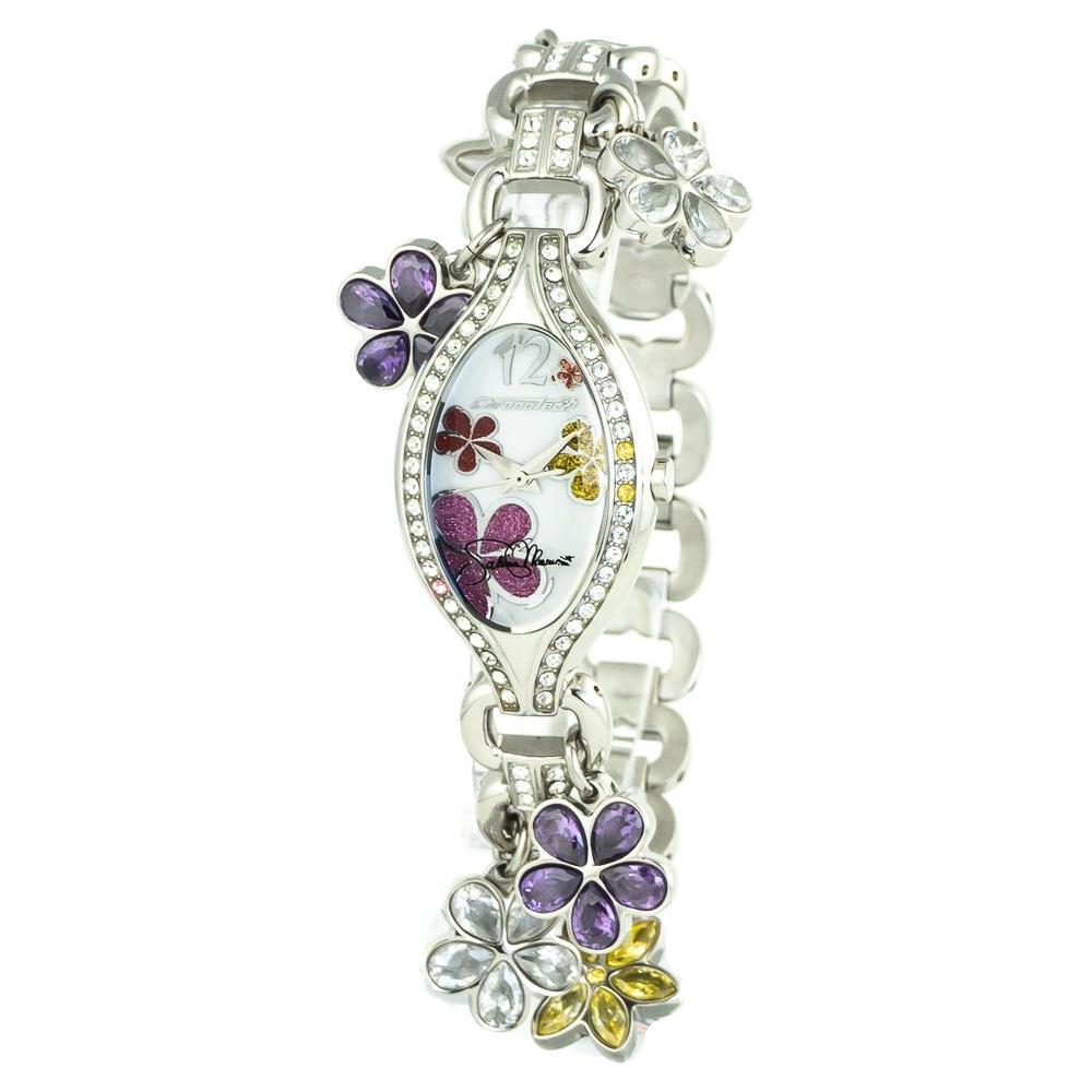 Chronotech Silver Stainless Steel Bracelet Watch