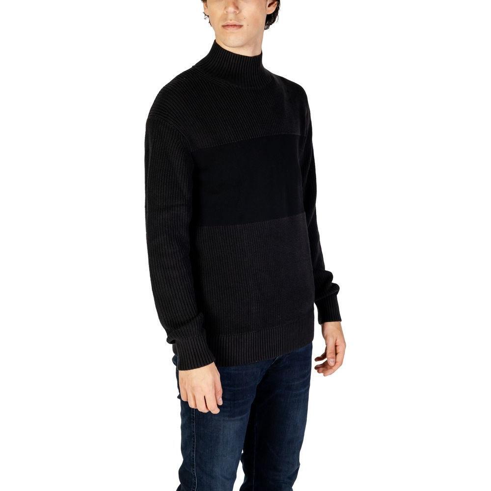 Calvin Klein Jeans Black Cotton Sweater