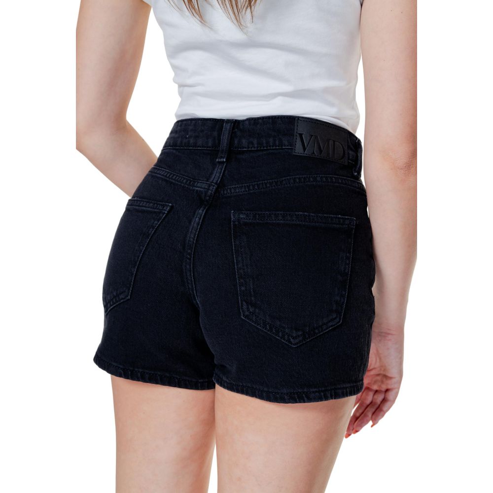 Vero Moda Black Cotton Shorts