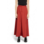 Vero Moda Red Polyester Skirt VE-14881300141-IT38|XS