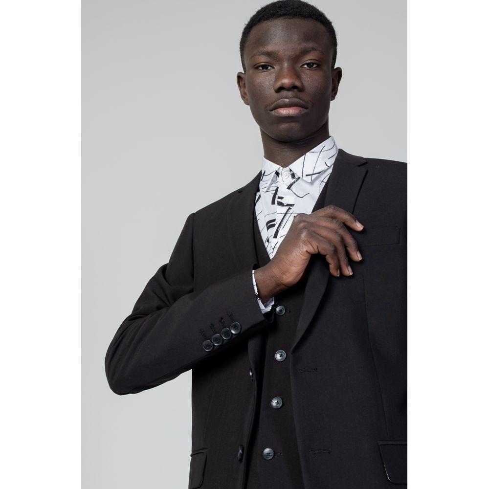 Antony Morato Black Polyester Blazer AN-10253700009-IT54 | XXL