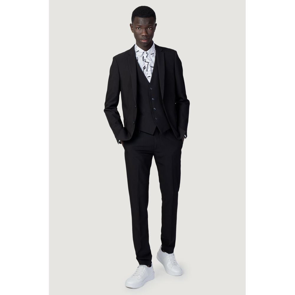 Antony Morato Black Polyester Blazer AN-10253700009-IT54 | XXL