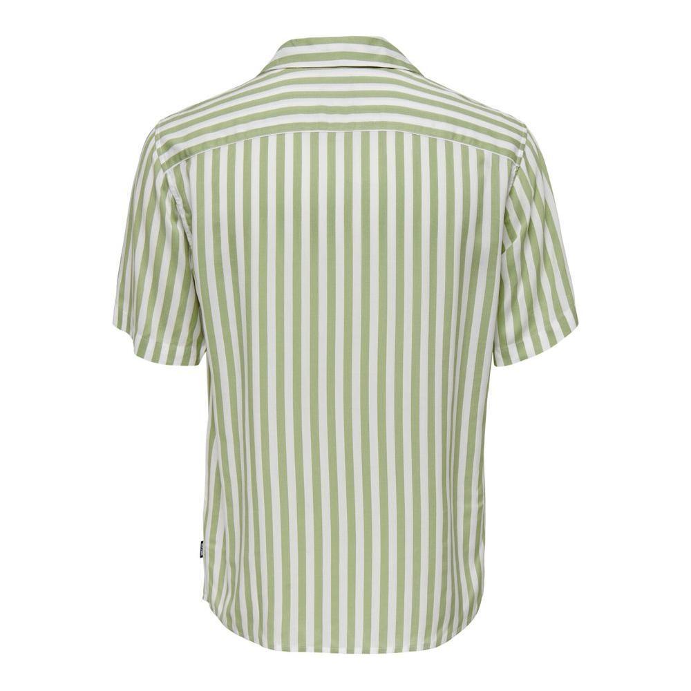 Only & Sons Green Viscose Shortsleeve ON-10275700148-IT44 | S
