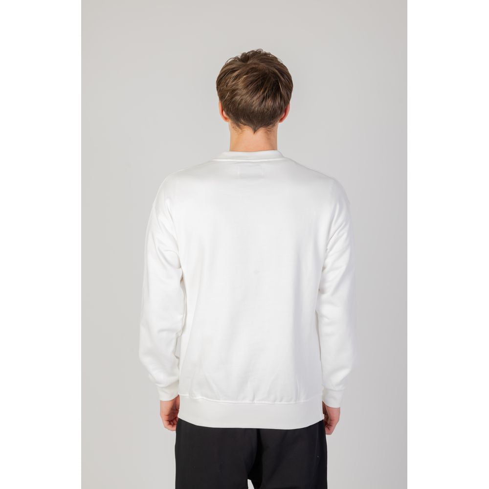 Underclub White Cotton Sweatshirt