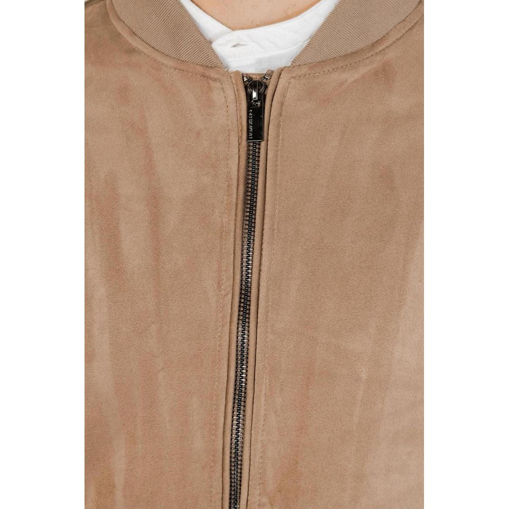 Hamaki-Ho Gray Polyester Jackets & Coat HA-13516400147-IT44 | S