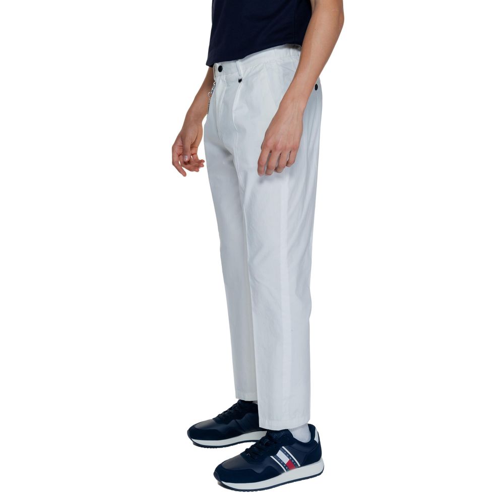 Antony Morato White Cotton Pant