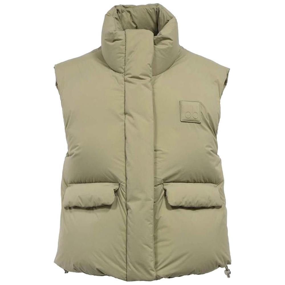 Moose Knuckles Green Nylon Vest