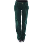 Dolce & Gabbana Green Cotton Corduroys SLIMMY Fit D&G Pants