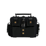 Dolce & Gabbana Black Leather Crossbody Top Handle Bag BAG4172