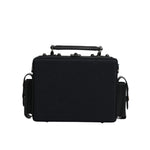 Dolce & Gabbana Black Leather Crossbody Top Handle Bag BAG4172