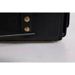 Dolce & Gabbana Black Leather Crossbody Top Handle Bag BAG4172