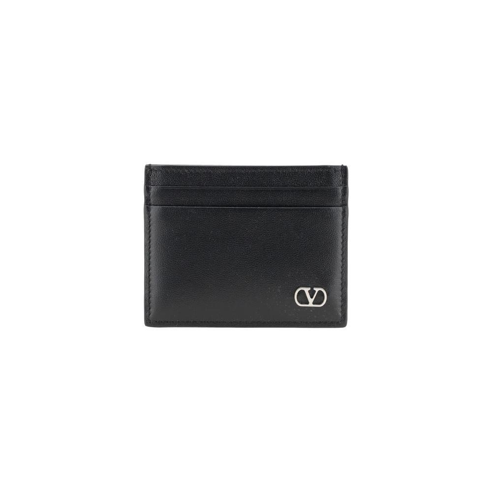 Valentino Garavani Leather Card Holder