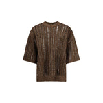 Brunello Cucinelli Sweater in perforated knit