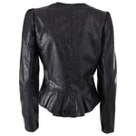 Yes Zee Black Polyethylene Jackets & Coat
