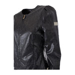 Yes Zee Black Polyethylene Jackets & Coat