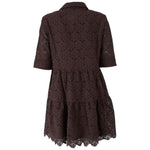 Yes Zee Brown Cotton Dress
