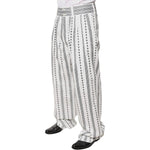 Dolce & Gabbana White Straight Formal Dress Pants