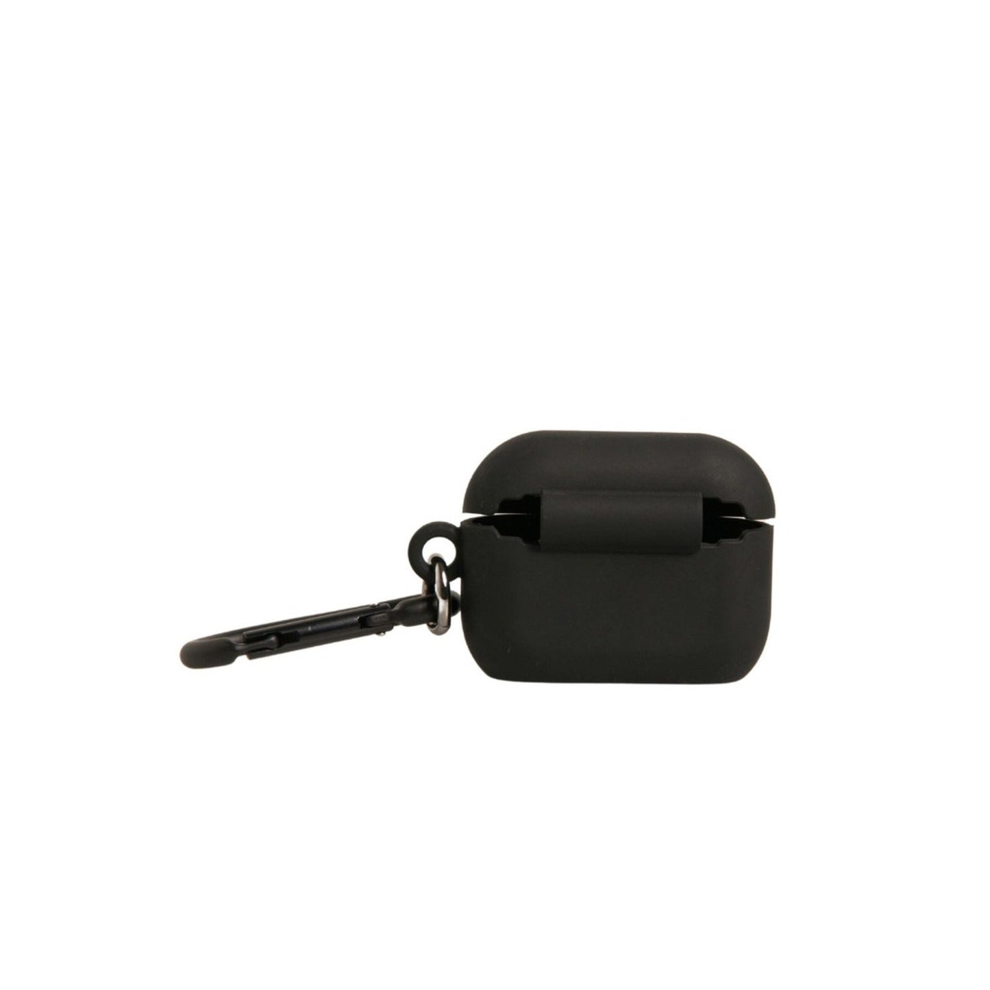 Dolce & Gabbana Black Silicone Rubber Logo Embossed Airpods Case SMY10607
