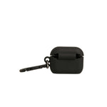 Dolce & Gabbana Black Silicone Rubber Logo Embossed Airpods Case SMY10607