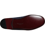 Dolce & Gabbana Blue Suede Leather Shoes Loafer Moccasin Shoes