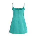 Blumarine Short Duchesse Dress