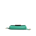 Dolce & Gabbana Emerald Green CalfskinLeather DG Logo Shoulder Bag BAG4000