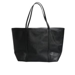 Dolce & Gabbana Black Leather Miss Escape Shopping Tote Bag BAG4057