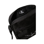 Calvin Klein Black Recycled Polyester Messenger Bag