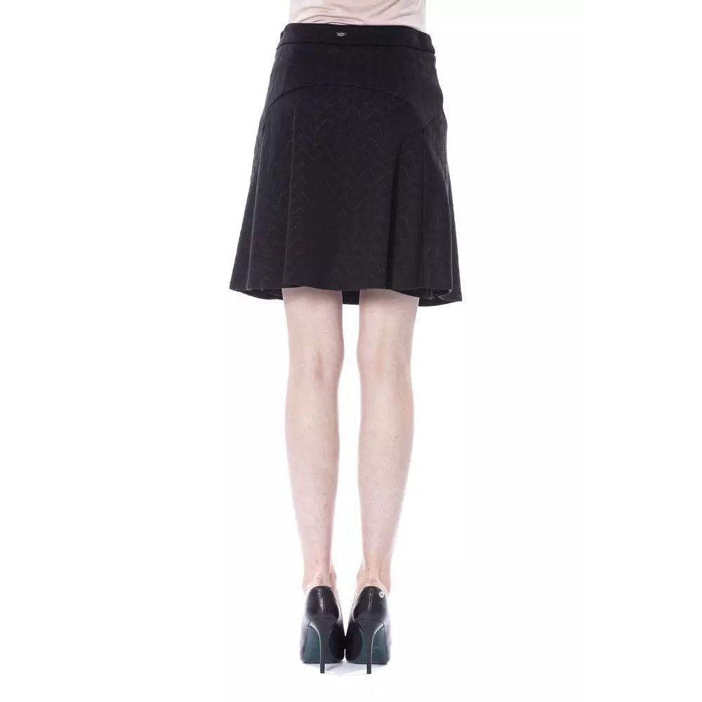 BYBLOS Black Polyester Mini Skirt