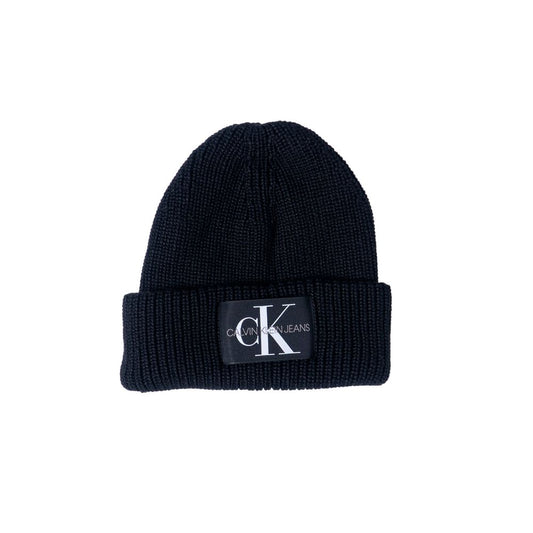 Calvin Klein Black Marabou Hat
