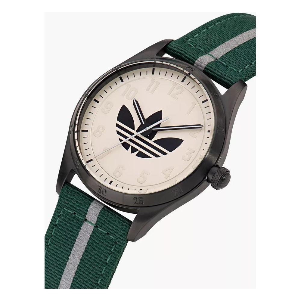 Adidas Bicolor Fabric Dress Watch