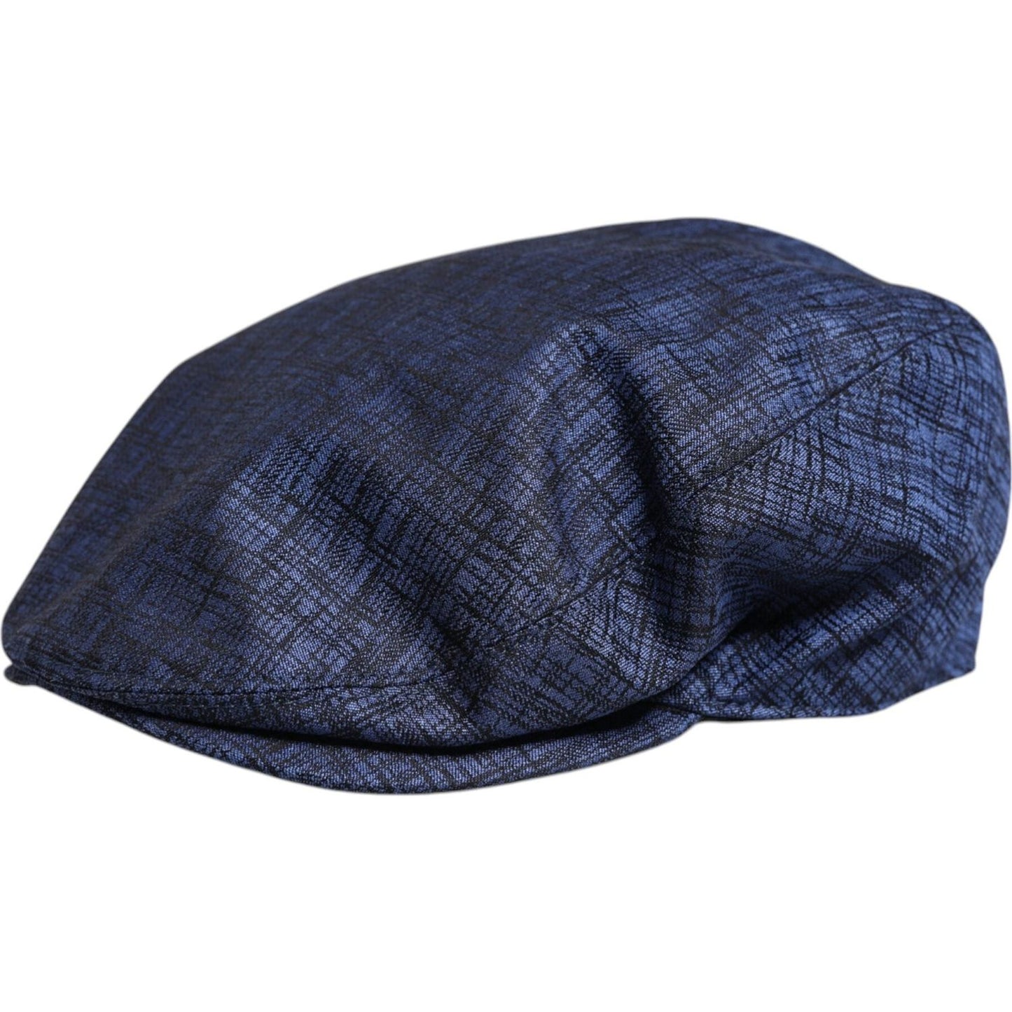 Dolce & Gabbana Blue Cotton Stretch Newsboy Hat HAT9744-58
