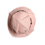 Dolce & Gabbana Pink Cotton Wide Brim Bucket Hat HAT9760-59