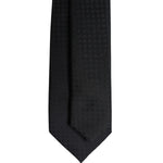 Dolce & Gabbana Black Circles Silk Adjustable Necktie Tie KRA3456