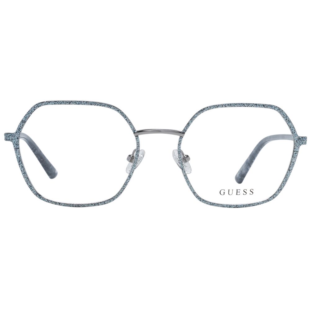 Guess Silver Women Glasses Frame
