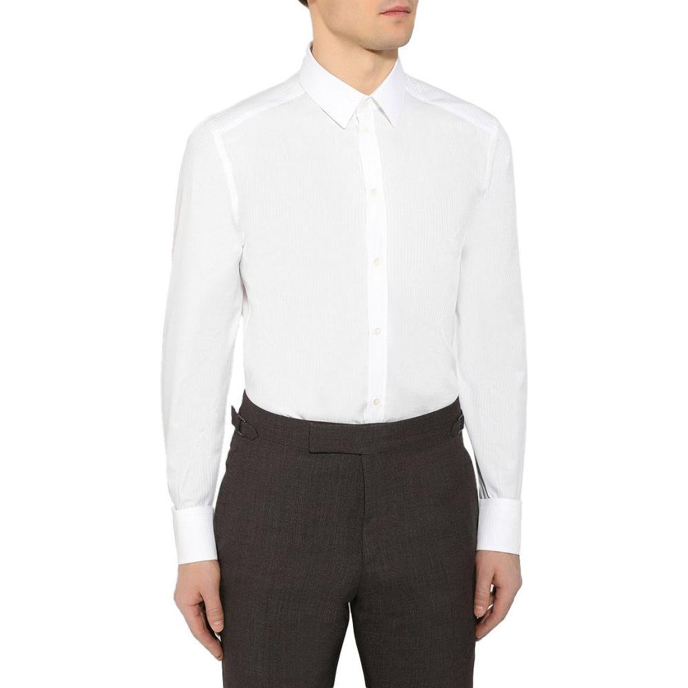 Dolce & Gabbana White Cotton Shirt