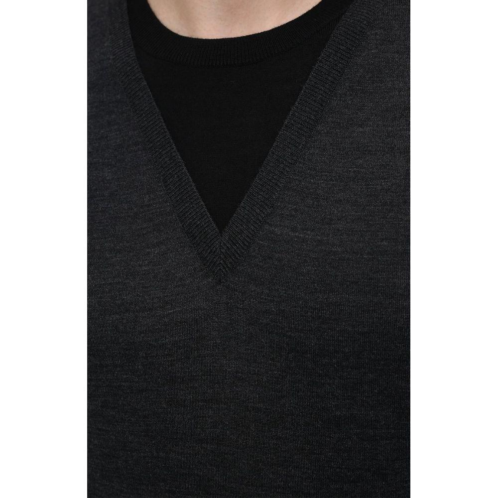 Dolce & Gabbana Gray Wool Sweater