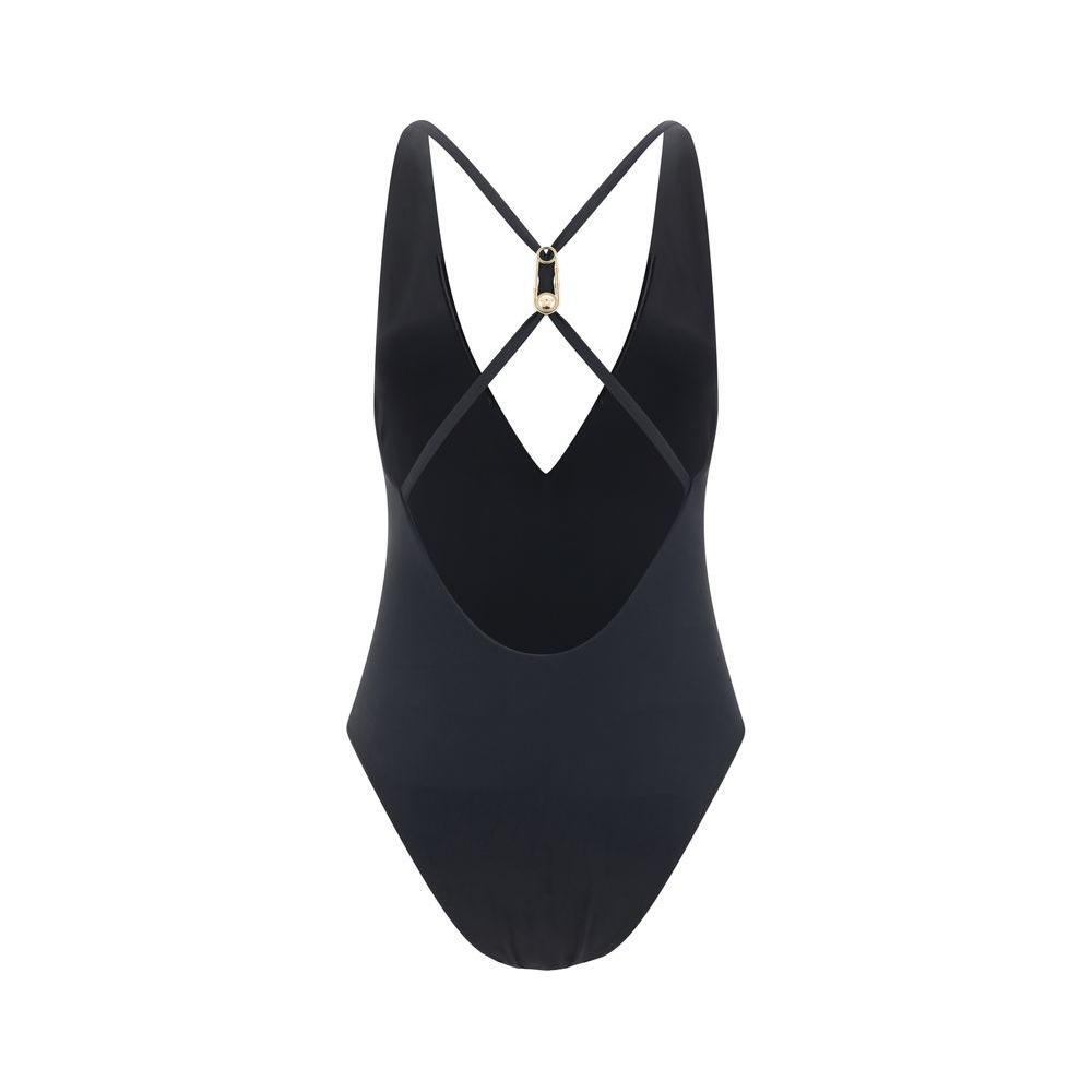 Versace Safety Pin One Piece Swimsuit