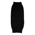 Dolce & Gabbana Black Cashmere Knitted Neck Warmer Foulard Scarf MS7360